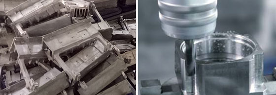 噴砂、攻牙、拋光